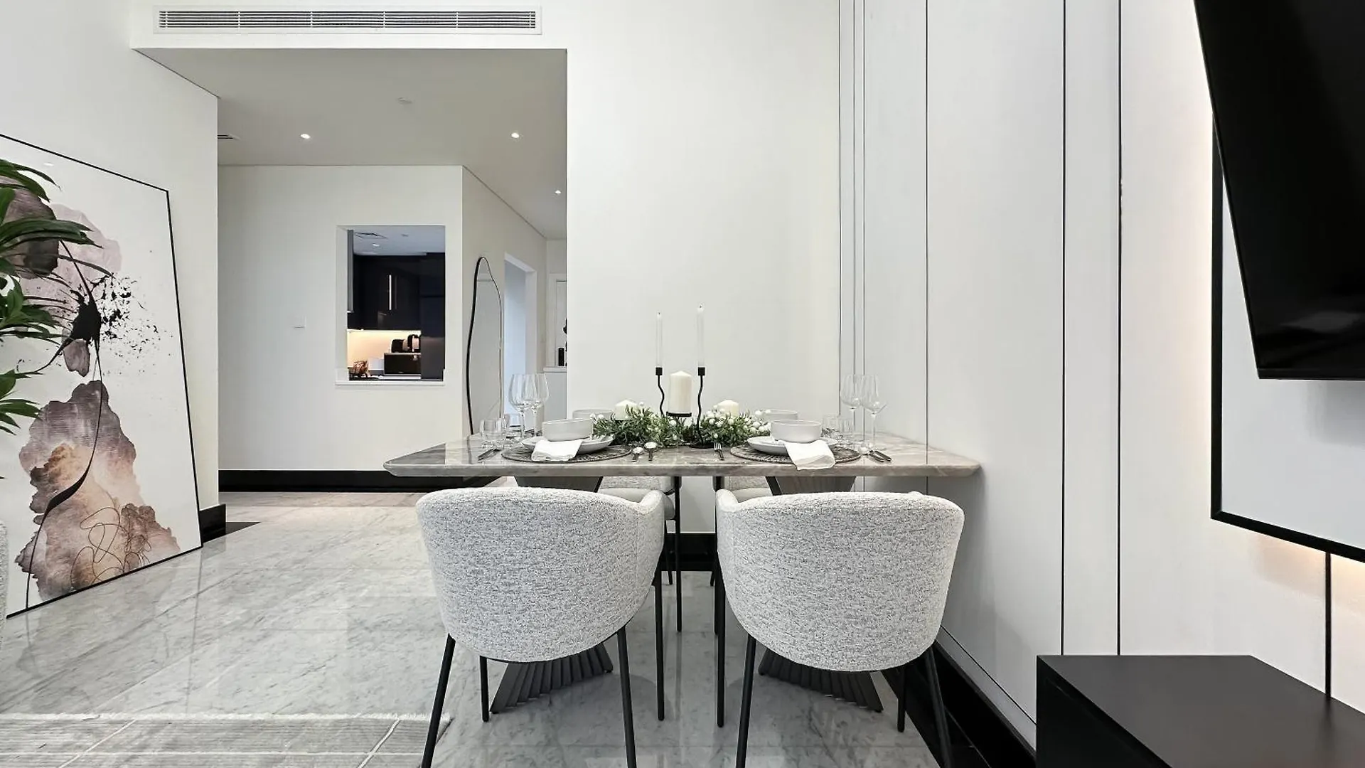 Trophy-Refined Escape With Aesthetic Apartment Dubai 0*,